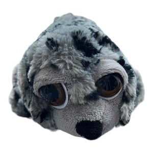The Petting Zoo Harbor Seal Stuffed Animal Gray‎ 14” Mom Realistic